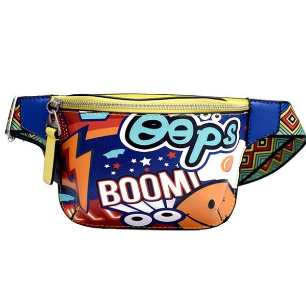 

women 2020 new one shoulder cross belt sport cartoon chest bag ph-gysbags20060310