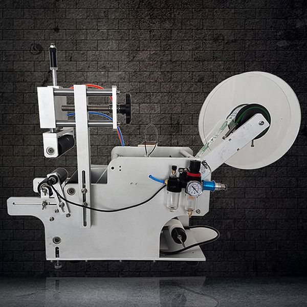 

automatic bottle circular labeling machine lt-80 auto sticker labeling machine