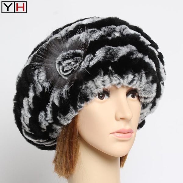 

winter women genuine rex fur hats lady 100%natural real rex fur beanies cap fashion warm soft knitted caps, Blue;gray