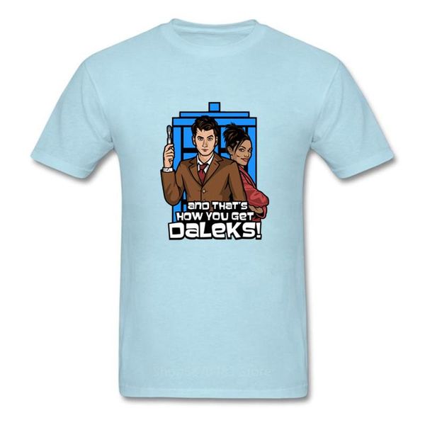 

doctor who t shirt codename doctor who that's how you get daleks t-shirts xs-3xl short sleeve men tee shirt hombre cotton tshirt