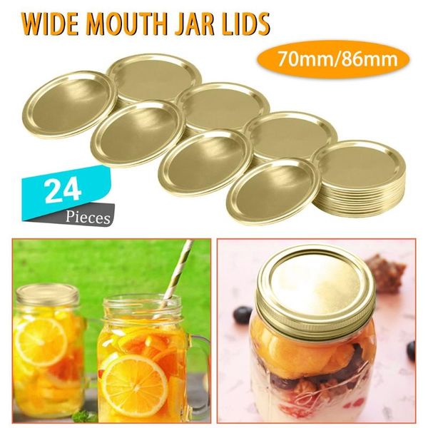 

консервная крышки, regular mouth mason jar люки для mason jar с широким горлом, сплит-типа люки герметичны и secure caps консервирование