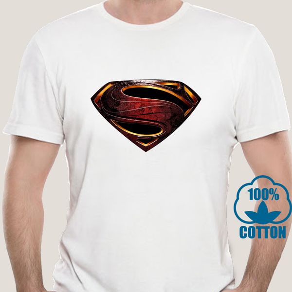 

2103a футболка супермен логотип man of steel фильм всех размеров