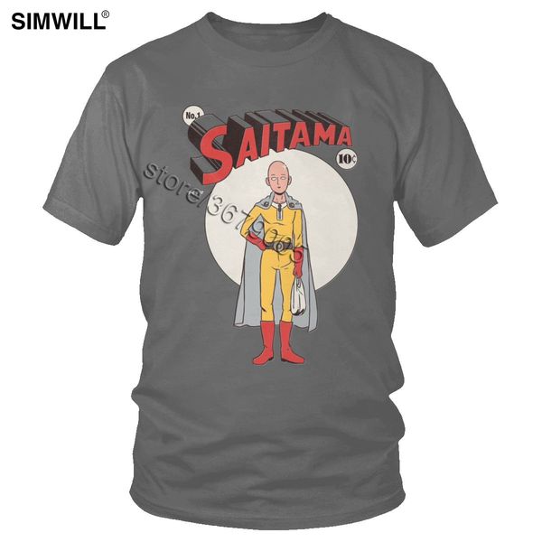 

vintage saitama one punch man shirt cool retro japan manga hero t-shirt short sleeve cotton casual t-shirt trend fan apparel top