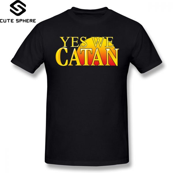 

catan t shirt yes we catan settlers of catan t-shirt man short sleeves tee shirt funny fashion xxx cotton print tshirt