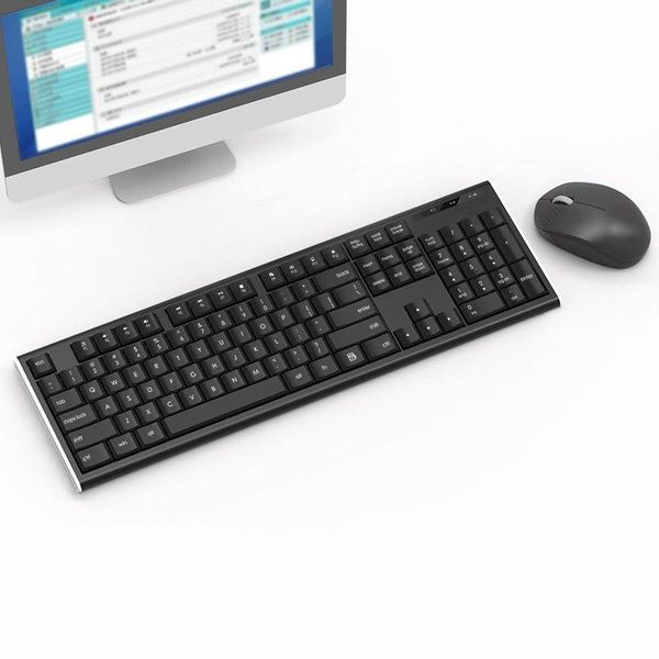 

2.4g wireless keyboard and mouse multimedia silent keyboard gaming mouse for macbook lenovo hp asus lappc computer gamer