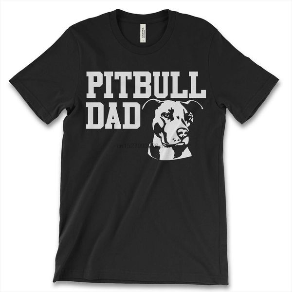 

pitbull папа новая мужская рубашка собак pet best friend lover loyal смешной подарок tee
