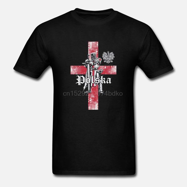 

mens t-shirt- poland polska knight proud and polish loyalty print ts144 harajuku fashion classic unique