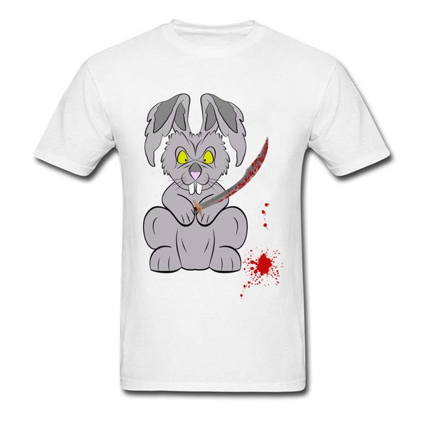 

white t shirts fashion bad bunny bad rabbit anime tshirt 100% cotton fabric crewneck short sleeve soft t shirt killed