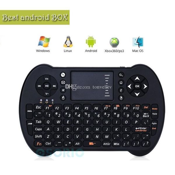 

s501 fly air mouse wireless mini keyboard 2.4ghz game handheld touchpad remote control for mx cs918 mxiii m8 tv box game play tablet mini pc