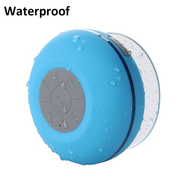 

bts -06 will sucker waterproof bluetooth loudspeaker box portable outdoors mini- audio shower room gift