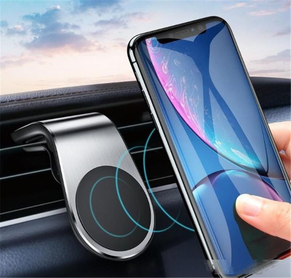 

metal magnetic car phone holder for 360 air magnet stand in car for phone gps
