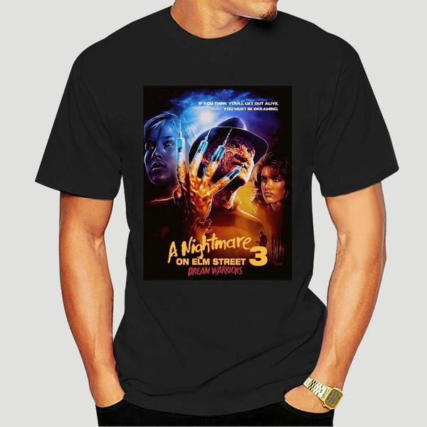 

a nightmare on elm street 3 v3 t-shirt black poster all sizes s...5xl-1192d