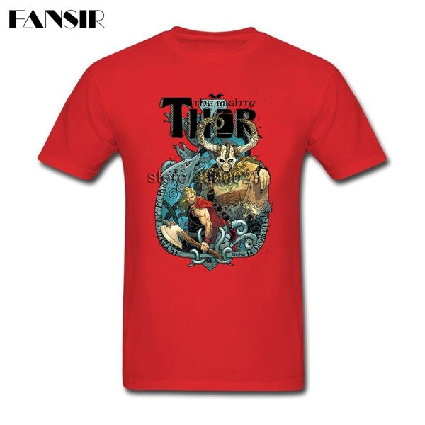 

swag t-shirt men custom cotton short sleeve thor ragnarok family tee men t-shirt