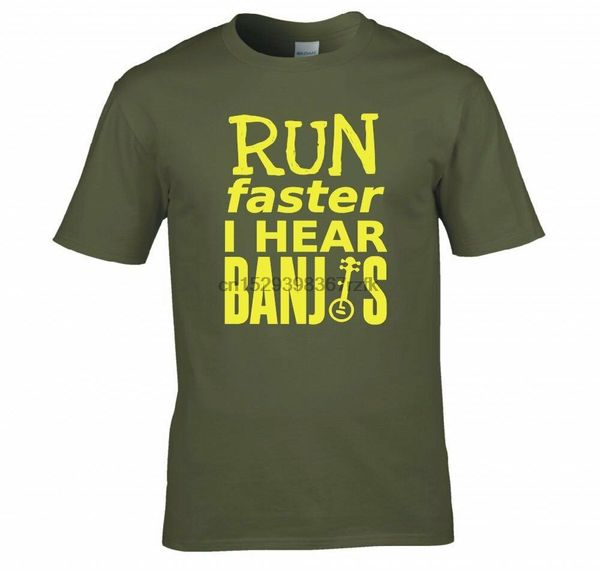 

освобождение run быстрее i hear банджо t shirt new