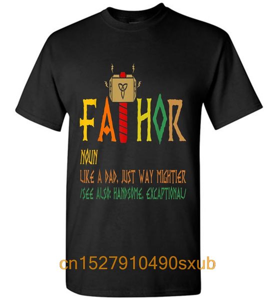 

fathor definition like dad way mightier hero men t-shirt