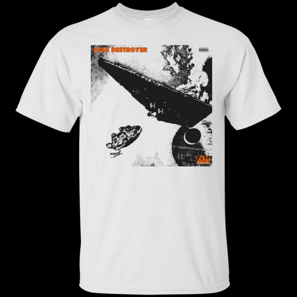

printed men t shirt cotton tshirt star destroyer o-neck short-sleeve women t-shirt