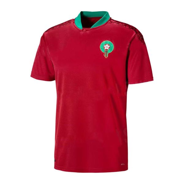 

2020 2021 morocco soccer jerseys home away 20 21 maillot de foot ziyech boufal fajr munir ait bennasser hakimi jersey kits football shirts, Black;yellow