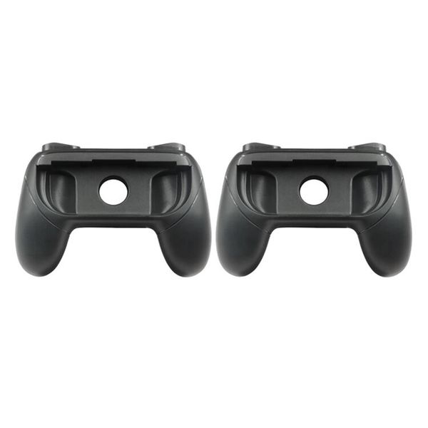 

grips for switch joy-con, wear-resistant handle kit for switch joy cons controller, 2 pack(black