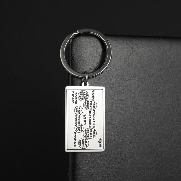 

dawapara из нержавеющей стали talisman брелок amulet десятый таблица духов меркурия (6-й и 7-й книги моисея, Silver