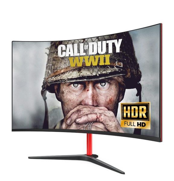 

3000r 24 inch curved screen monitor for deskcomputer