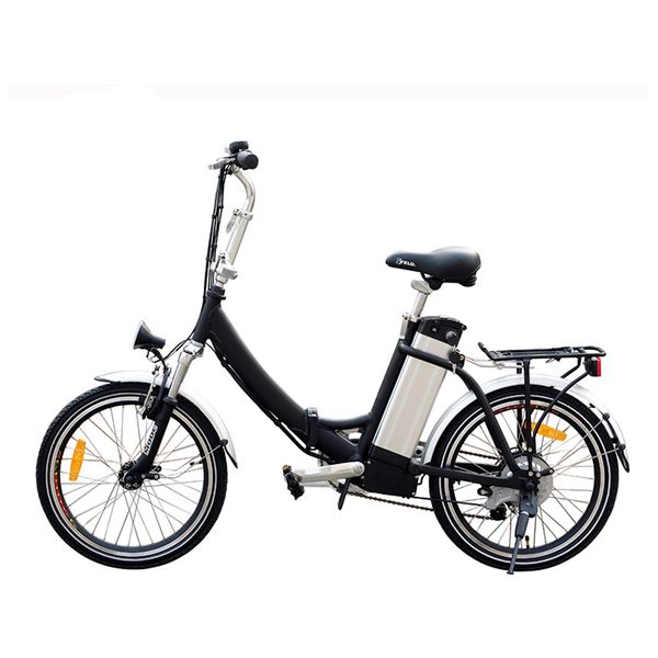

36v 250w electric bike with brushless electric wheel lithium battery in frame standard type foldable electric bike new arrival, Silver;blue