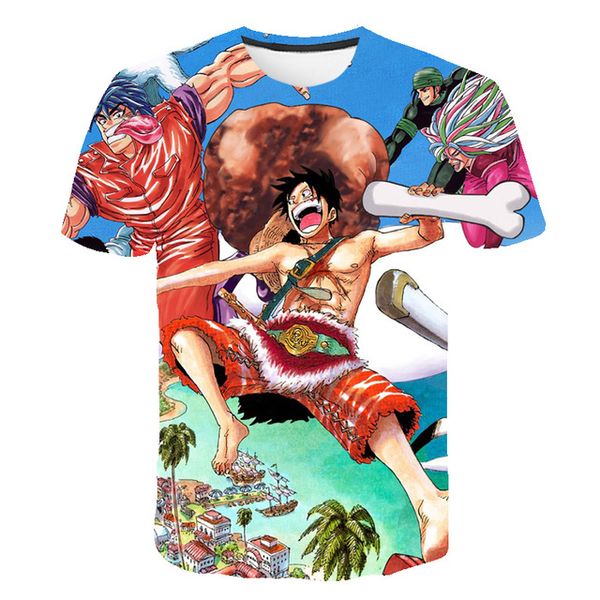 

trend anime new cartoon cute men selling 3d print shirts hippie anime harajuku men clothing