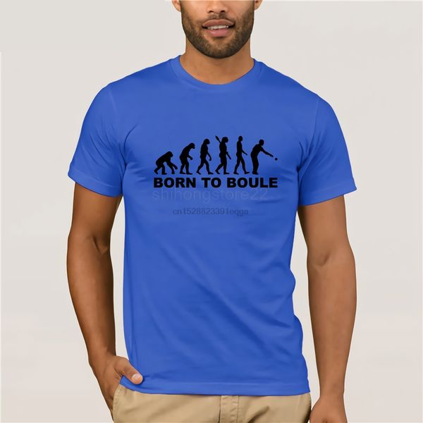 

evolution of petanque personalised t-shirt funny gift ape to man humor new t shirts funny tee new funny