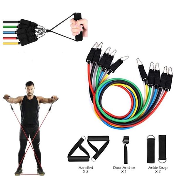 

resistance bands crossfit mountaineering protection rope buckle 11 pieces