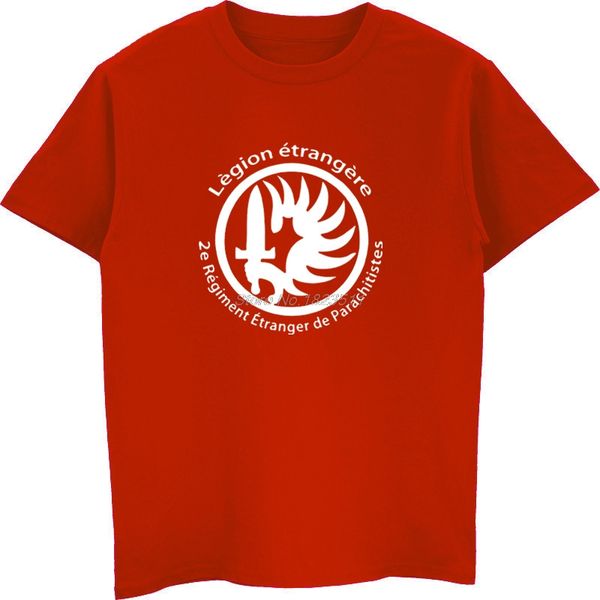 

летняя мода мужчины o-образным вырезом хлопок t shirt вдохновленный legion etrangere спецназ армии мировой войны черный дизайн футболки руба