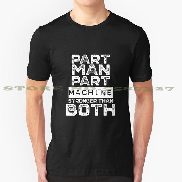 

part man part machine stronger than both amputee t - shirt graphic custom funny tshirt