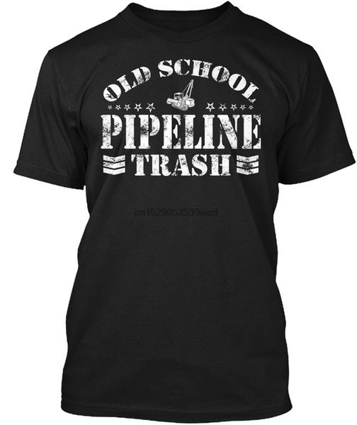 

old school pipeline trash popular tagless tee t shirt bodybuilding short sleeve tee shirt wholesale