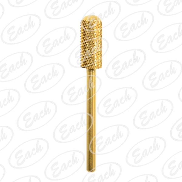 

nail drill & accessories 1 pcs small barrel smooth bit silver or gold art salon electric carbide
