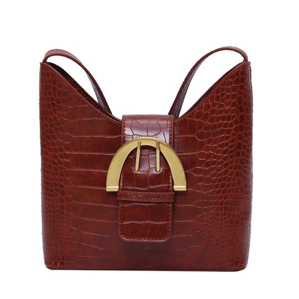 

women's shoulder crossbody bucket bags for ladies fashion stone pattern tote bag 2020 luxury shoulder bag women designer