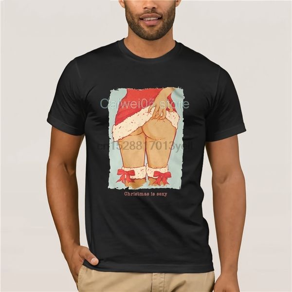

summer fashion street short sleeve t-shirt christmas is summer mens t shirt