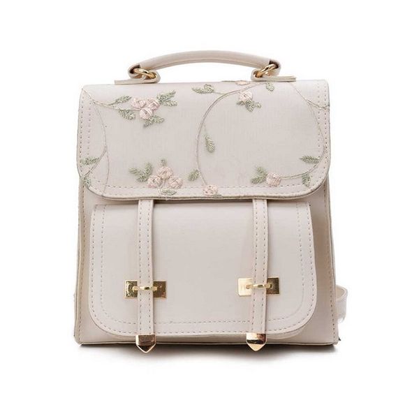 

shujin backpacks women's female korean version fashion nylon ring decoration shoulder bookbags satchel trave dropship