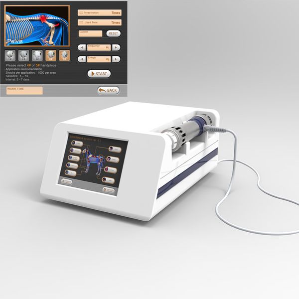 

veterinary shock wave therapy equipment for horse and small animal use pet hospital use with 5 pcs transmitters