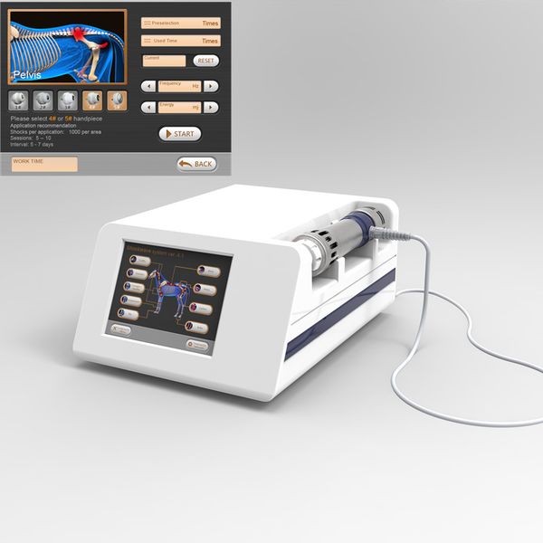 Ветеринарное оборудование для ударно-волновой терапии для лошадей и мелких животных Использование в больнице для домашних животных с передатчиками 5 шт.