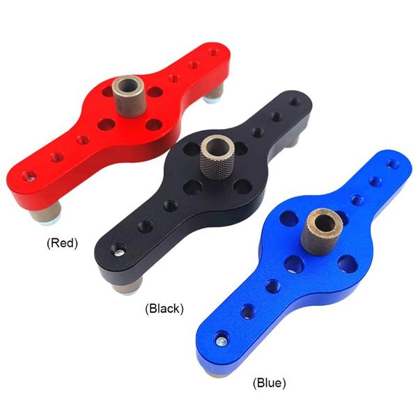 

vertical doweling self centering drill guide kit 11pcs pocket hole jig aluminum alloy drill guide set carpentry tools