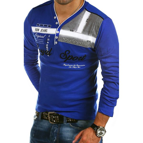 

men's t-shirts zzogaa 2021 t-shirt v-neck long sleeve large size polyester cotton shirts business casual, White;black