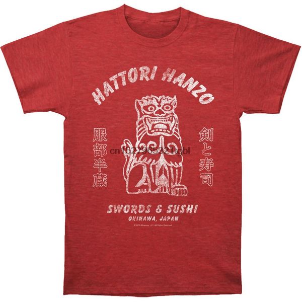

impact merchandising kill bill swords and sushi fitted jersey tee