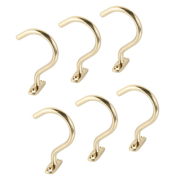 

6 pieces billiard snooker brass hook / bridge stick rack / pool accessories