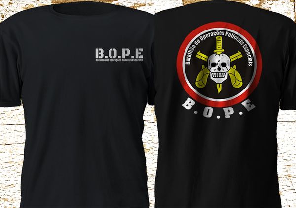 

new bope brazil batal hao de operacoes policiais especily special police men 2019 funny cotton tees short sleeve shirt