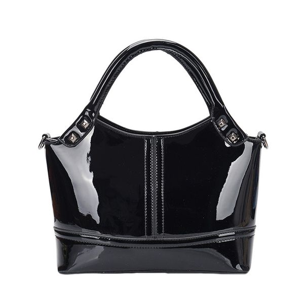 

new bright bucket bag saddle paint solid color shoulder hand leisure bags