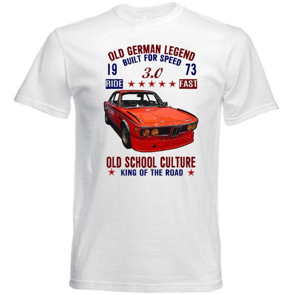 

2019 summer style classic german car 3 csl 1 new cotton t-shirt funny tee shirt