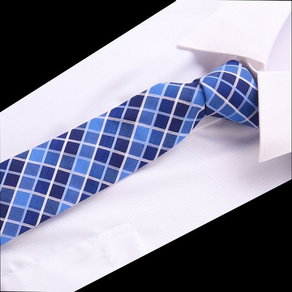 

bow ties luxury cotton 6cm men's colourful tie necktie slim skinny woven cravate narrow neckties wedding party formal accessries, Black;gray
