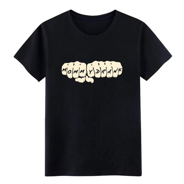 

men's mommy drank t shirt design short sleeve s-xxxl clothes fit new style summer style slim shirt