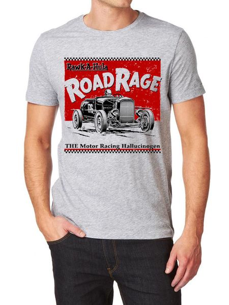 

o-neck hipster tshirts kustom kulture t-shirt skull rod v8 us muscle car oldschool vintage s-xxl print t shirt men