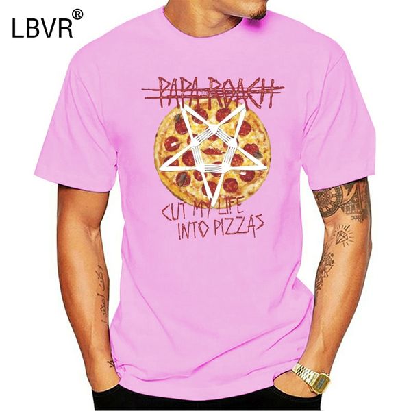 

papa roach pizza t-shirt black