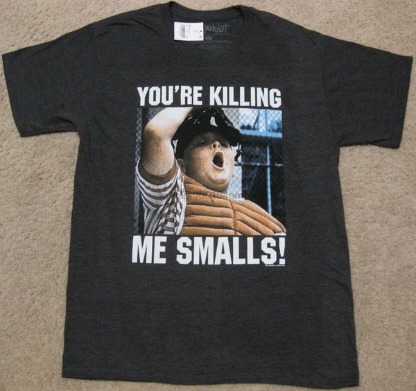 

sandlot ты убиваешь меня smalls смешной athletic fit stretch t рубашка новых людей