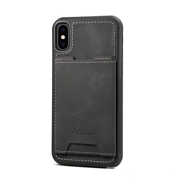 

phone case leather cover case for iphone11 7 8plus x xs xr head porter card package phone cases